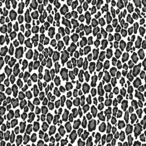 Papel tapiz leopardo blanco y negro