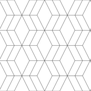 Papel tapiz art deco blanco y negro