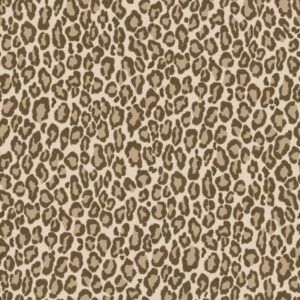 Papel tapiz piel de leopardo marrón
