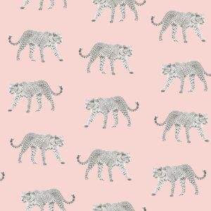 Papel tapiz pantera rosa suave