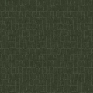 Papel tapiz piel de cocodrilo verde oliva agrisado