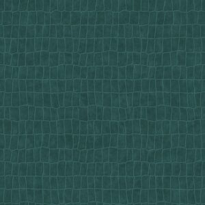 Papel tapiz piel de cocodrilo verde esmeralda