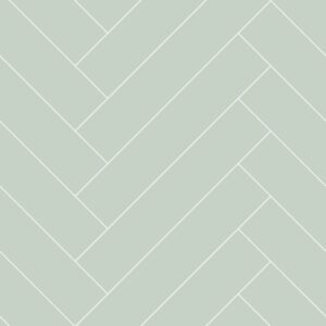 Papel tapiz chevron menta verde y blanco