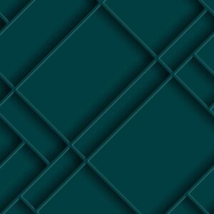 Fotomural de papel tapiz XL paneles de pared azul petroleo